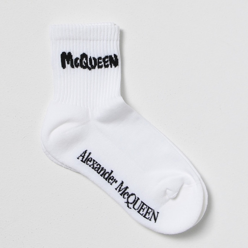 NWT Alexander McQueen Graffiti Sock